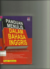 Panduan Menulis Dalam Bahasa Inggris