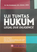 Uji Tuntas Hukum - Legal Due Diligen