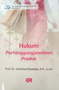 Hukum Pertanggungjawaban Produk
