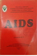 Petunjuk Khusus Perawatan Pasien dan Jenazah Pasien AIDS di Rumah Sakit Cetakan 4