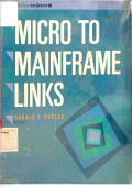 Micro to Mainframe Links