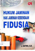 Hukum Jaminan Hak Jaminan Kebendaan Fidusia