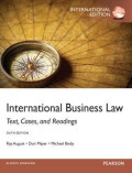 International Business Law: text, cases, adn readings 6th Edition