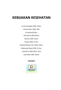 Kebijakan Kesehatan